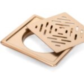 PR-104 Floor Drainer Stainless Steel Commercial Kitchen Drain Board Heavy-Duty Grate Tray Water Drainage Rack Restaurant Floor Sink Industrial Food Prep Anti-Slip Rustproof Easy Clean Professional Grade Durable Corrosion-Resistant